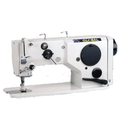 - High speed, cam controlled, fancy stitch zig-zag machine, standard supplied with 5 different cams. Extra: 9 optional cams available. Equipped with automatic thread trimmer (electric).