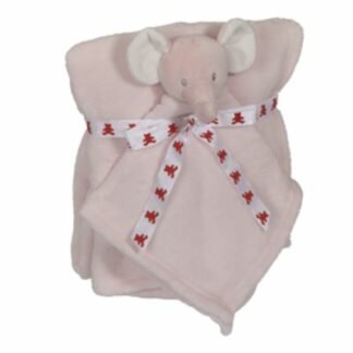 Babytæppe elefant lyserød 41396 Skovtex